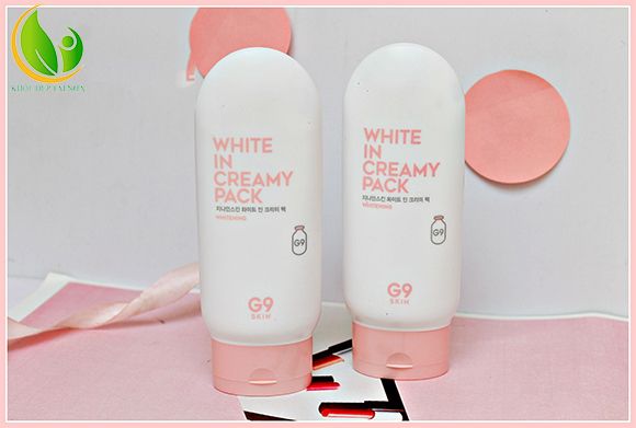  Sử dụng Kem  Ủ Trắng Da Toàn Thân G9 Skin White In Creamy Pack Whitening chính hãng đều đặn mỗi ngày bạn sẽ thay ngay hiệu quả 