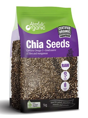 Hạt Chia Úc thương hiệu Organic Seeds nổi tiếng khắp thế giới 