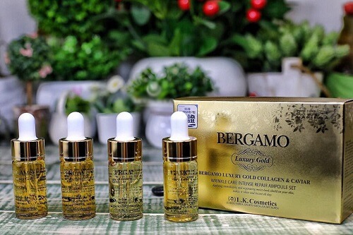 Serum Bergamo vàng - bí quyết cho làn da luôn trắng - trẻ và khỏe