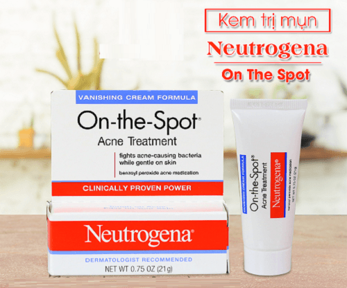 Kem Trị Mụn Neutrogena On The Spot Acne Treatment - Khoedeptainha.vn
